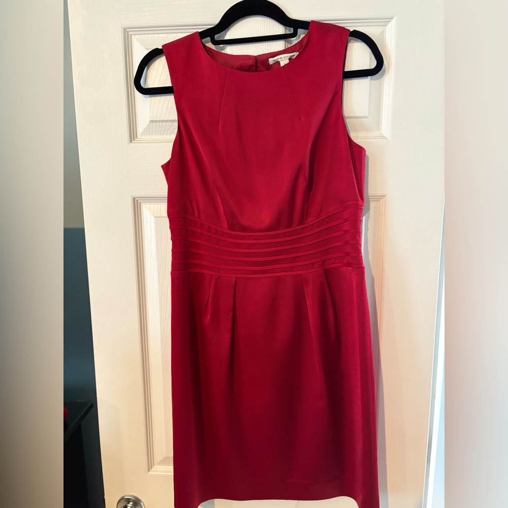 Banana Republic Vibrant Red Dress